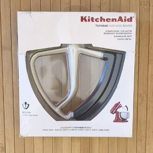 KitchenAid Flex Edge Mixer Beater - White and Black